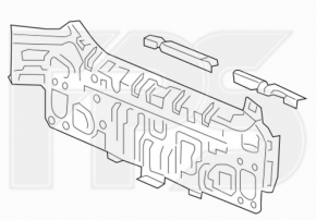 Honda Insight 19-22 Rear Panel