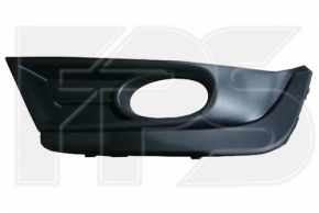 Front bumper grille left Honda CRV 17-19 under fog lights