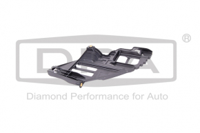Bumper-headlight mount right VW Jetta 11-14 USA