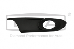 Front bumper grille side right VW Jetta 11-14 USA under fog lights