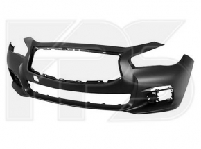 Bare front bumper Infiniti Q50 14-17 without parking sensors