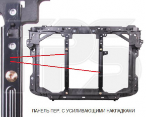 TV panel radiator Mazda CX-5 13-16
