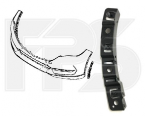Front bumper arch mount left Mazda CX-5 17-