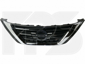 Radiator grill grill Nissan Altima 16-18 rest without emblem