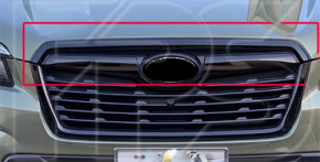 Radiator grill assembly Subaru Forester 19- SK upper black gloss