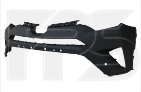 Front bumper bare upper part Toyota Rav4 16-18 rest Under the parking lot