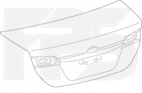 Trunk lid Toyota Camry v50 12-14 usa LE
