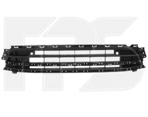 Lower grille of the front bumper VW Jetta 15-18 USA for parking sensors