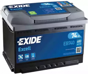 Battery 12v AUDI Q5 8R 09-17 77Ah 780A Euro +-Reverse EXIDE