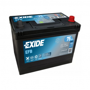 Battery 12v INFINITI QX50 19- 75Ah 750A Euro AGM +-Reverse EXIDE