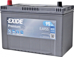 Battery 12v LEXUS LS 460/600H 07-12 Hybrid 95Ah 830A Asia +-Direct EXIDE