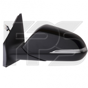 Side mirror left Hyundai Sonata 15-17 6 pins, turn signal