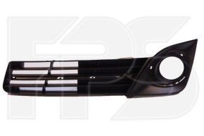 Front bumper grille left Toyota Camry v50 12-14 usa SE under fog lights without chrome moldings