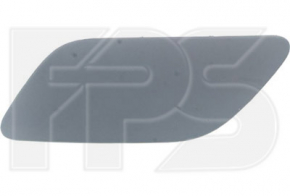 Front bumper headlight washer plug left Audi A6 C7 12-15 under washer
