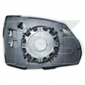 Mirror element left Audi Q7 16-19 heating
