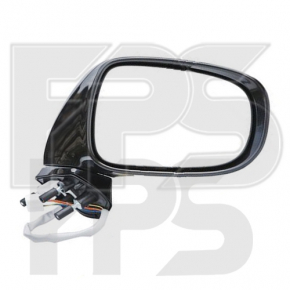 Side mirror left Lexus IS250 IS350 06-13 prerest 5 pins heating
