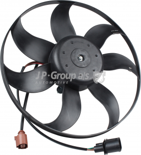 Left cooling fan for VW Passat B7 12-15 USA, large