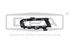 Bumper grille right VW Golf 15-17 with chrome, under fog lights DPA