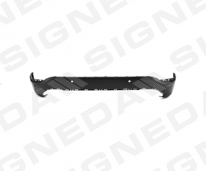 Rear bumper lower part BMW X1 F48 16-22 structure for parking sensors SIGNEDA