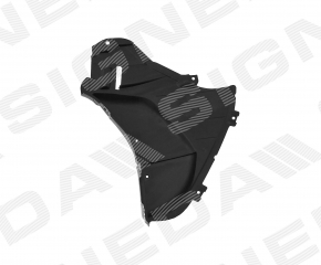 Front bumper protection right BMW 5 G30 17-23 SIGNEDA