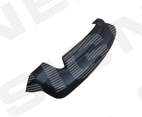 Bare lower rear bumper Jeep Patriot 11-17 for 2 hooks SIGNEDA
