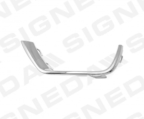 Moulding grille fog light left Jeep Compass 17- chrome SIGNEDA