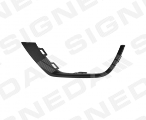 Molding grille fog light right Jeep Compass 17- black SIGNEDA