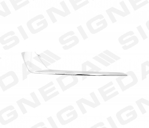 Front bumper molding left Ford Fusion mk5 17-18 under fog lights SIGNEDA
