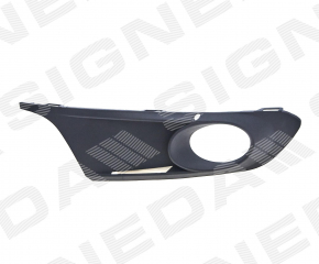 Front bumper grille side right VW Jetta 11-14 USA under fog lights SIGNEDA