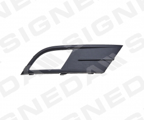 Front bumper grille side right VW Jetta 15-18 USA under fog lights SIGNEDA