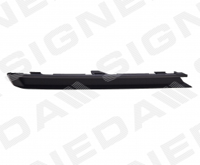 Insert in the side grille of the front bumper left VW Jetta 15-18 USA without fog lights SIGNEDA