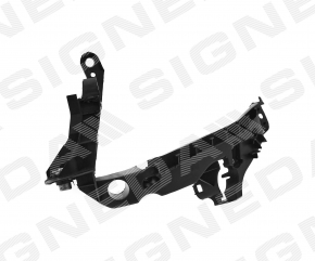 Front bumper mount under headlight outer left Audi A4 B8 08-12 prerest SIGNEDA