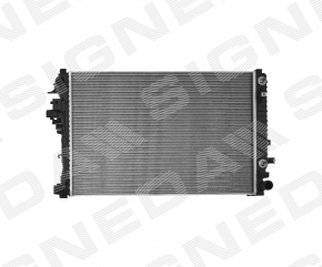 Radiator cooling water Chevrolet Malibu 16-18 1.5T with cooling gearbox SIGNEDA