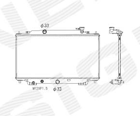 Radiator cooling water Mazda 3 14-18 BM 2.0 2.5 SIGNEDA
