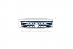 Radiator grill with badge VW Passat b7 12-15 USA chrome strip without emblem
