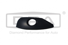Front bumper lip trim for fog lights left VW Touareg 11-14 DPA
