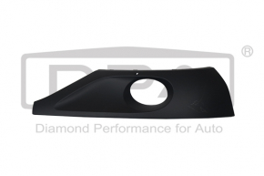 Front bumper lip trim under fog light right VW Touareg 11-14 DPA