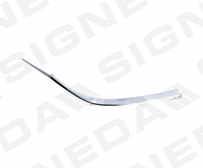 Radiator grille molding lower left Mazda 6 13-17 chrome, for halogen and xenon SIGNEDA