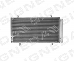 Air conditioner radiator condenser Toyota Camry v55 15-17 usa SIGNEDA