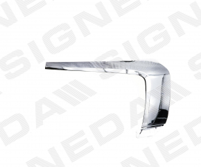 Front bumper molding chrome center right Mitsubishi Outlander 16-21 rest SIGNEDA