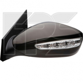 Side mirror right Hyundai Sonata 11-15 7 pins, turn signal FPS