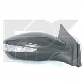Side mirror left Hyundai Sonata 11-15 9 pins, turn signal, heated FPS