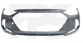 Front bare bumper Hyundai Elantra AD 17-18 pre-rest under hook FPS