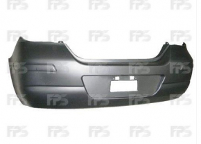 Rear bumper bare Nissan Versa 10-12 1.8 FPS