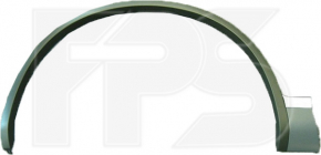 Front left fender arch trim VW Touareg 11-17 with chrome molding FPS