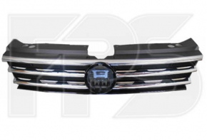 Radiator grill VW Tiguan 18- without emblem, under radar FPS