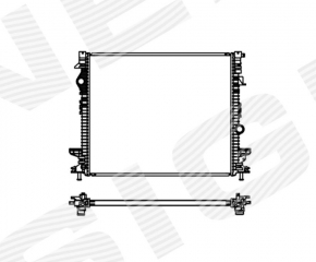 Radiator cooling water Ford Edge 15- 2.0T 2.7T SIGNEDA