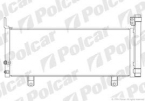 Air conditioner radiator condenser Toyota Camry v40 hybrid POLCAR