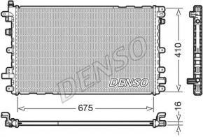 Chevrolet Volt 11-15 DENSO Inverter Cooling Radiator