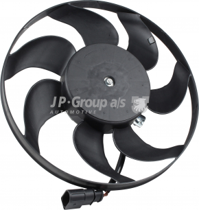 Cooling fan right VW Passat b7 12-15 USA small JP GROUP